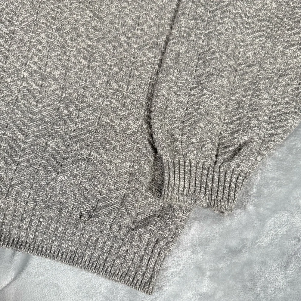 Vintage Trader Bay Crewneck Sweater Mens 2XL Grandpa Style Made In USA 90s